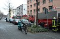Stadtbus fing Feuer Koeln Muelheim Frankfurterstr Wiener Platz P329